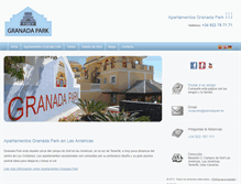 Tablet Screenshot of granadapark.es